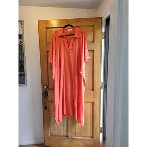 Mikoh June Papaya Kaftan Size 2 Large